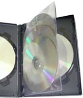 Freestyle Einlage f�r 3 Disks - transparent
