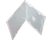 zum Shop: CD-Slim-H�llen - PP-Material - transparent frosted (CD-Huellen Slim)