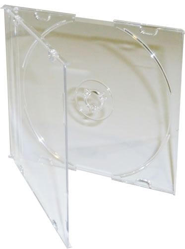 CD-Slimcase - transparent (CD-Huellen Slim)