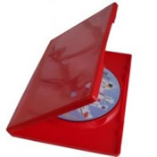 Details zu: Amaray DVD-H�lle - rot (CD-Boxen DVD-Standard)