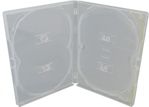 AMARAY DVD-H�lle 6-fach - transparent (DVD-Huellen)