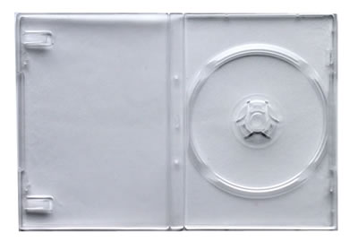 DVD-H�llen f�r Mini CD-R  - transparent frosted (CD-Boxen 8cm Mini)