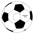 Aktions-CD/DVD 8cm Fu�ball 2006 Motiv "Ball"
