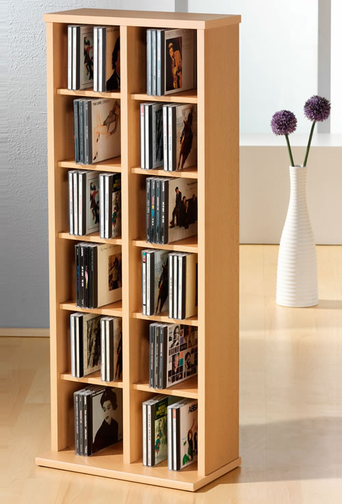 CD-Turm VCM Tosca f�r 135 CDs oder 56 DVDs (CD-Tuerme 100-300)