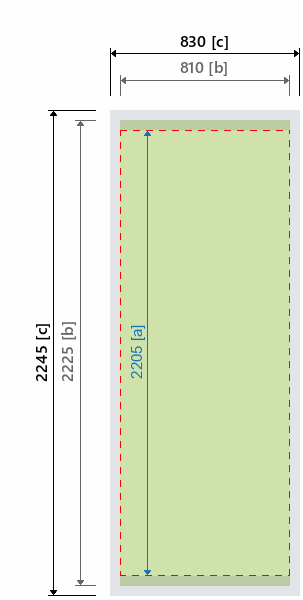 Grafikmasse f&uuml;r 120909 Neudruck f�r Faltdisplay "Evolution Xpress" :
