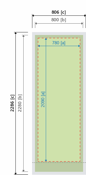 Grafikmasse f&uuml;r 100200 Rollup-System "Barracuda" :
