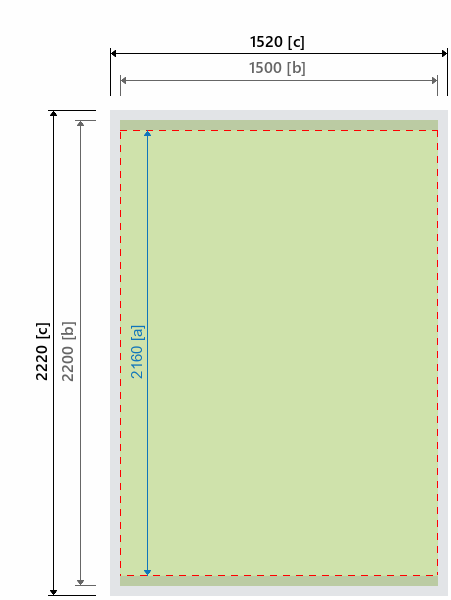 Grafikmasse f&uuml;r 113145 Neudruck für Messeaufsteller :