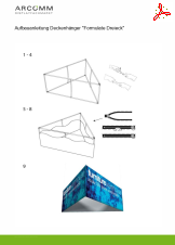Aufbau Deckenhänger "Formulate Dreieck"