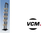 VCM Metall-Rack "Disco" fr 50 CDs