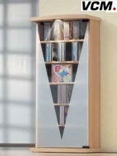 VCM CD-Turm "Lumos" mit Beleuchtung fr 216 CDs